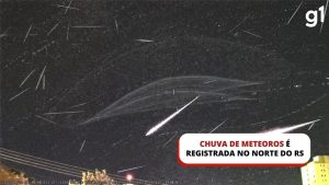 IMPRESIONANTE: Chuva de Meteoros Despedaça Céu do Norte do RS – Assista ao VÍDEO Surpreendente!