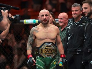 Volkanovski Reconquista Cinturão do UFC Enquanto Trump Assiste: Uma Noite de Tensão e Triunfo!