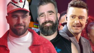 Travis e Jason Kelce em Vegas: Noite Insana com Justin Timberlake Revela Segredos Explosivos!