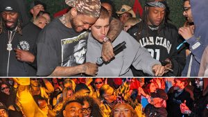 Justin Bieber SURGE RADICALMENTE FELIZ em Evento Secreto: Negócios Sombrios e Famosos Expostos!