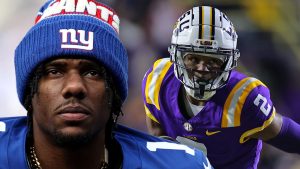 Malik Nabers em LUTO CRUSHING após a TRAGÉDIA de Kyren Lacy: ‘O que ACONTECEU?’