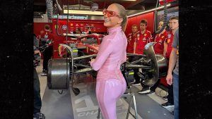 Jennifer Lopez Choca e Causa Frenesi de Fãs em Macacão Rosa Sexy na F1!