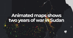 EXCLUSIVO: Mapas Impactantes Revelam o Caos do Sudão em 2 Anos de Conflito!