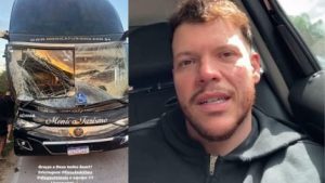 Ferrugem em Perigo: Acidente Desastroso de Ônibus em Arraial do Cabo – Tudo em Ruínas!