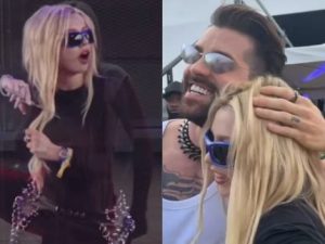 Ava Max SURPREENDE ao JOGAR cabelo na plateia do Coachella durante show de Alok!