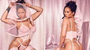 Rihanna Escandaliza em Lingerie Rosa: A Nova Coleção Savage X Fenty Que Vai Abalar Casamentos!