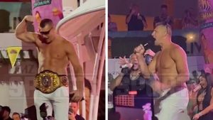 ROBRONK: O BOD ESCULTURAL QUE DEIXOU TUDO EM CHAMAS NA FESTA DO WRESTLEMANIA!