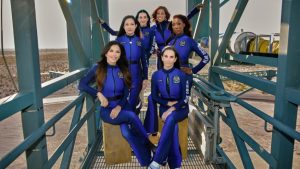 “Explosão de Poder Feminino: Voo Histórico da Blue Origin Revoluciona a Política!”