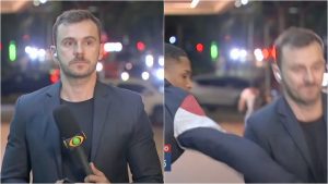 Repórter da ‘Band’ em Perigo: Tentativa de Roubo Durante Cobertura Política Hot!