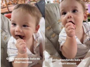Virgínia REVELA momento POLÊMICO de José Leonardo no churrasco: ‘Goido em ação!’