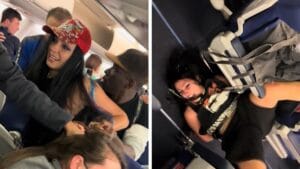 Passageiro Descontrolado: Luta Chaótica em Vôo Viraliza e Choca Internautas!